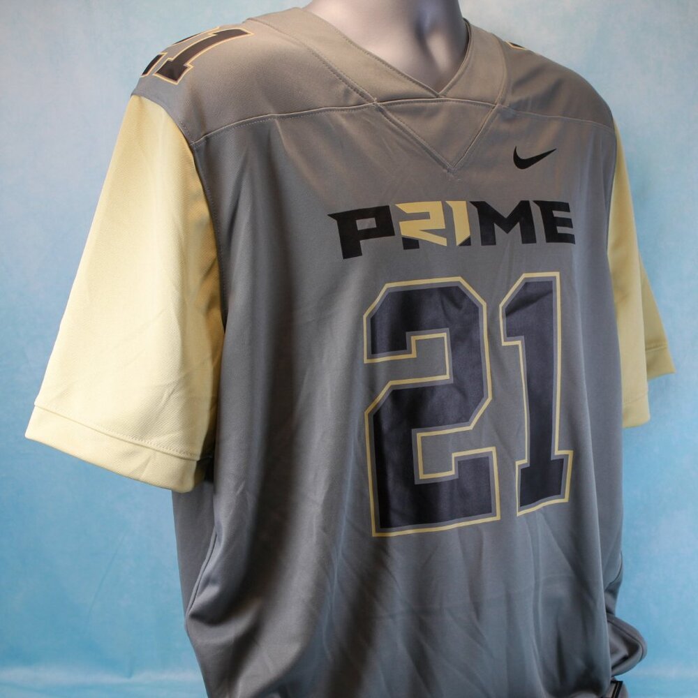 Coach Prime Short Sleeve Shirt Jersey Men's Size Large